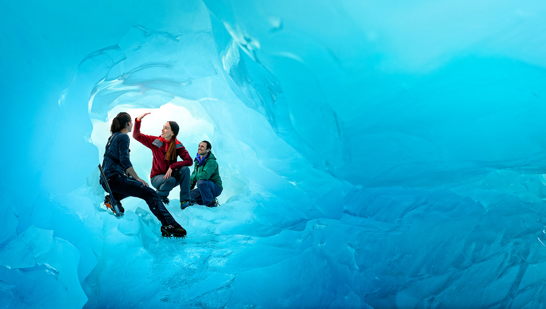 Fox Glacier New Zealand Photography for New Zealand Tourism. Fraser Clements Photographer Lifestyle image